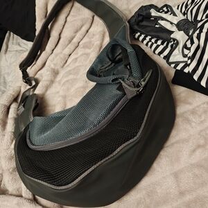 Stylish Gray and Black Men's Bag